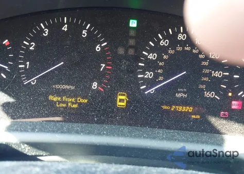 2005 Lexus Ls 430 из США, поврежденный, VIN JTHBN36F755007642